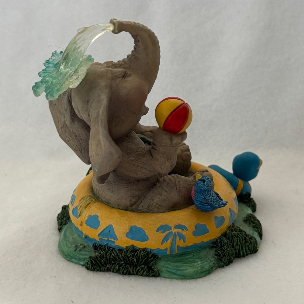 Peanut Pals by‎ Tom Newsom Elephant Sculpture Having a Ball 1996 - Picture 4 of 7